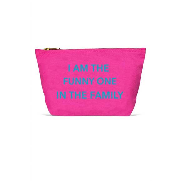 NEW LA TRADING CO pouch - funny one in pink - Picture 1 of 1